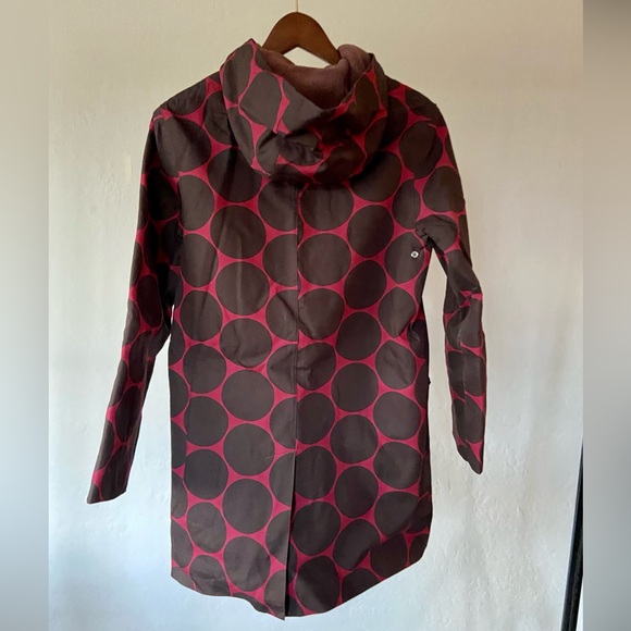 Boden women’s fleece-lined raincoat - size 8 - Picture 4 of 5